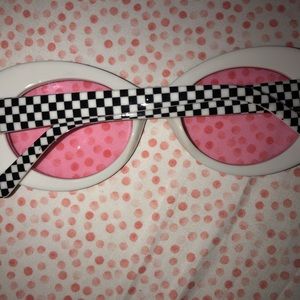 Pink sunglasses